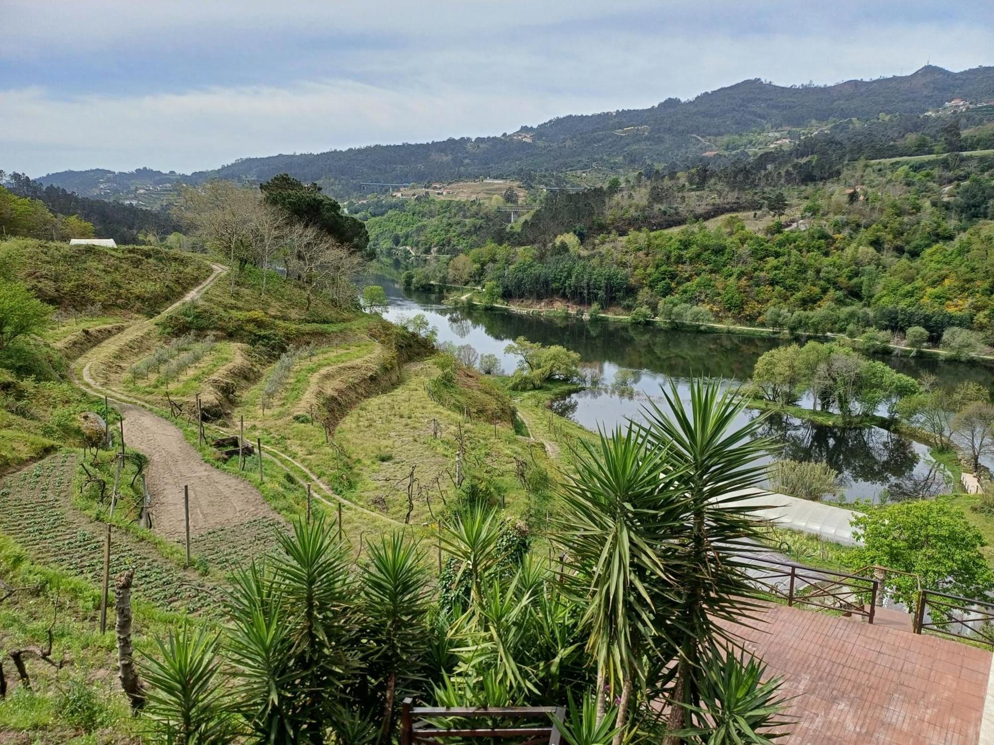 "Bouca Drigues" Casa Antiga De Pedra Com Piscina E Vista Rio Villa Amarante Eksteriør billede